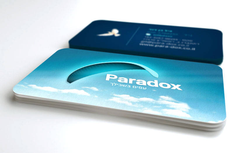 בניית אתר |פרדוקס | כרטיסי ביקור