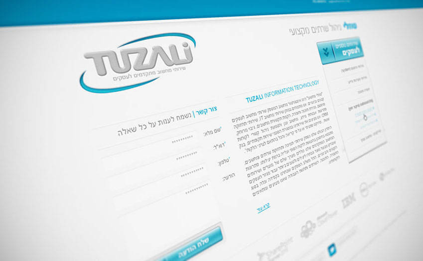 טוזלי | בניית אתר וורדפרס