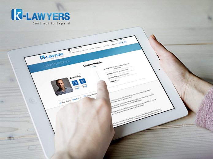 בניית אתר רספונסיבי ל LAWYERS